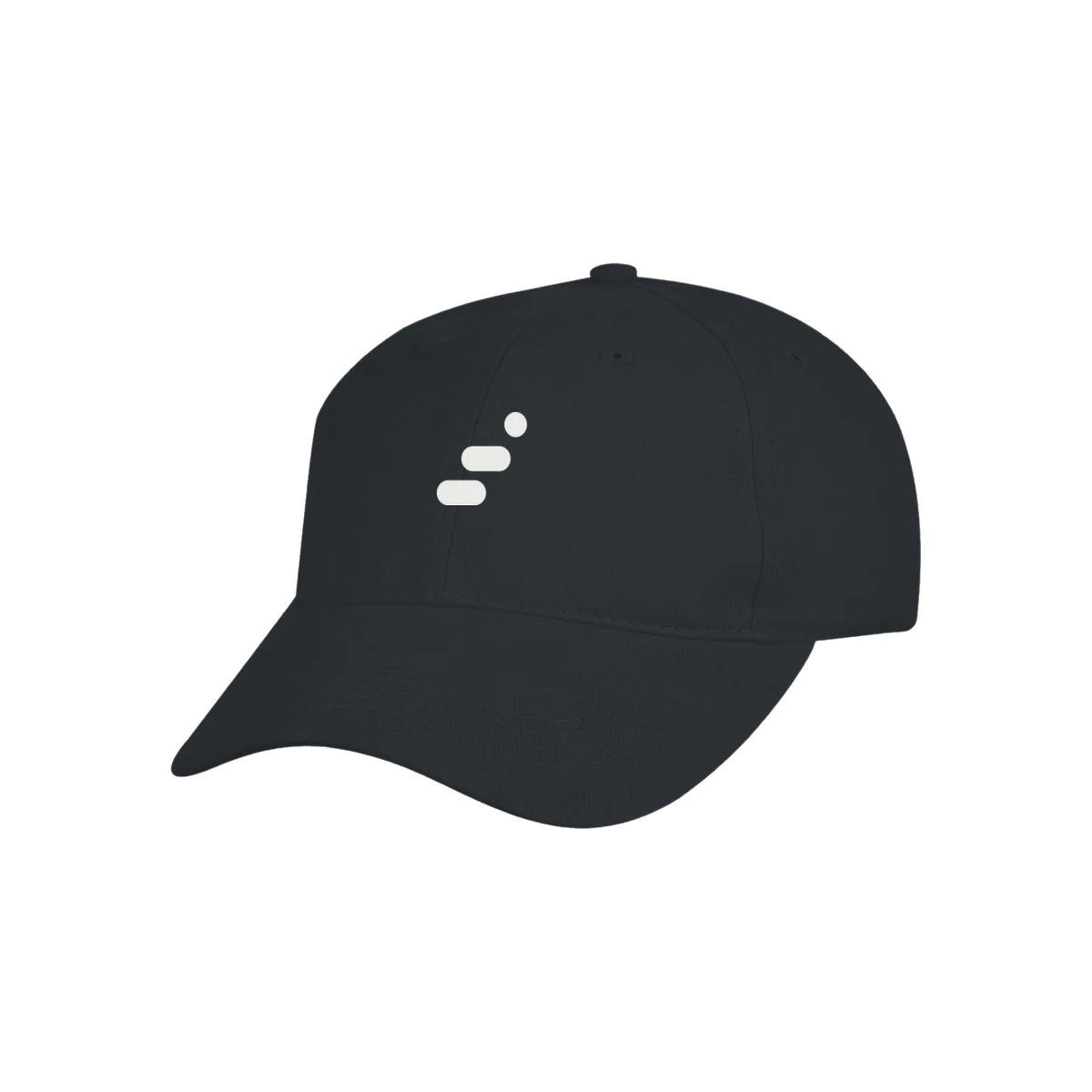 load Cap in Charcoal, worn